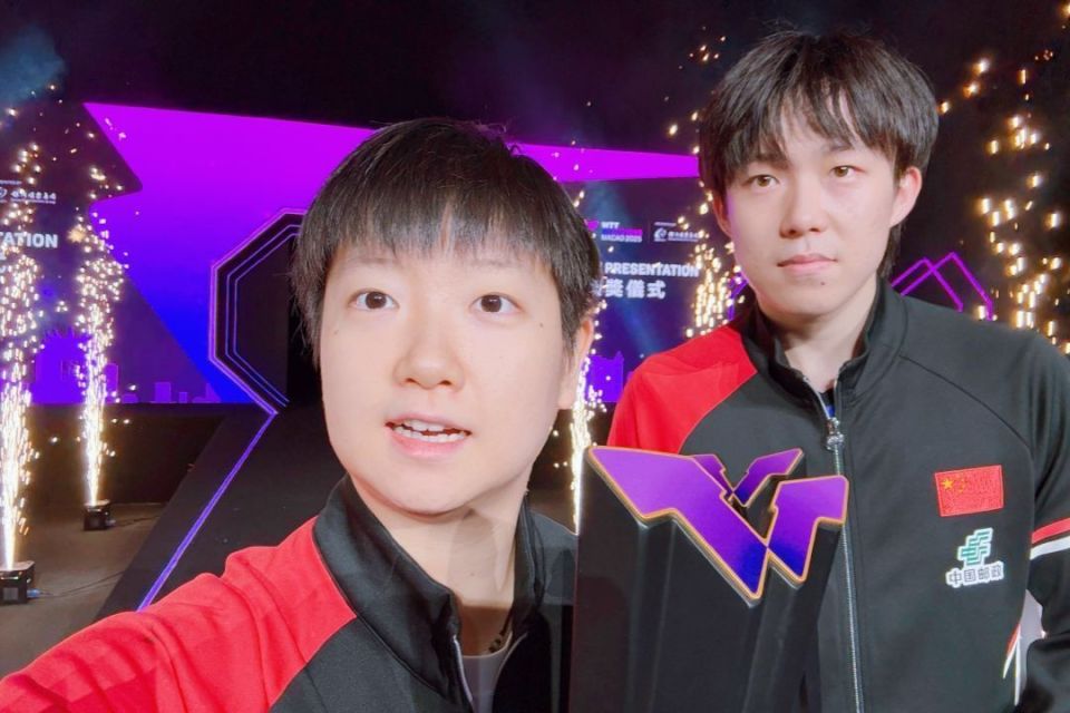 孙颖莎赛后, 孙颖莎与王, 见证了这场